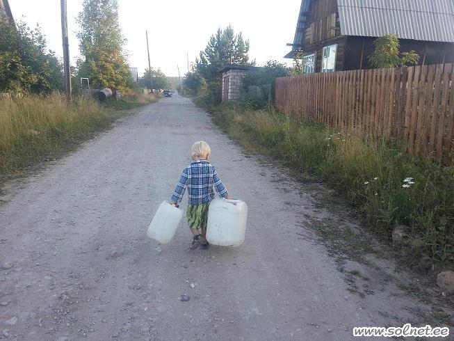 За водицей не спеша