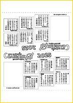Календарь на 2025 год