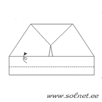 Оригами. Кепка из газеты